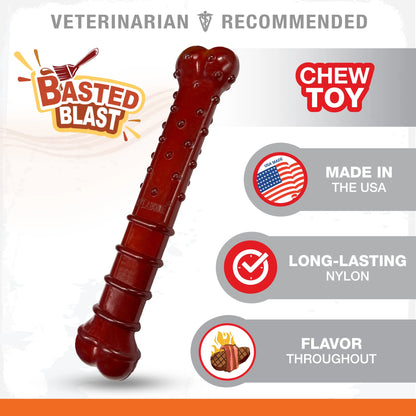 Power Chew Basted Blast Textured Bone Dog Chew Toy Large (1 Count)